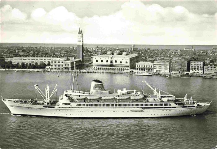 Dampfer Oceanliner Adriatica  T.N. Ausonia