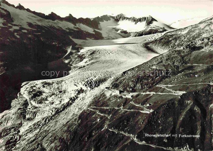 Gletscher Ferner Glacier Glaciar Ghiacciaio-- Rhonegletscher Furkastrasse