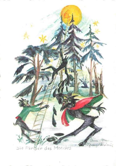 Maerchen Sagen Fairy Tale Conte-- Die Faerber des Mondes