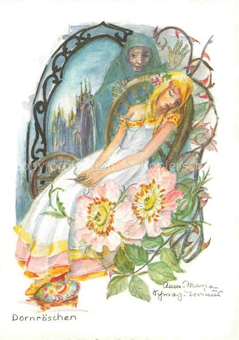 Maerchen Sagen Fairy Tale Conte-- Dornroeschen