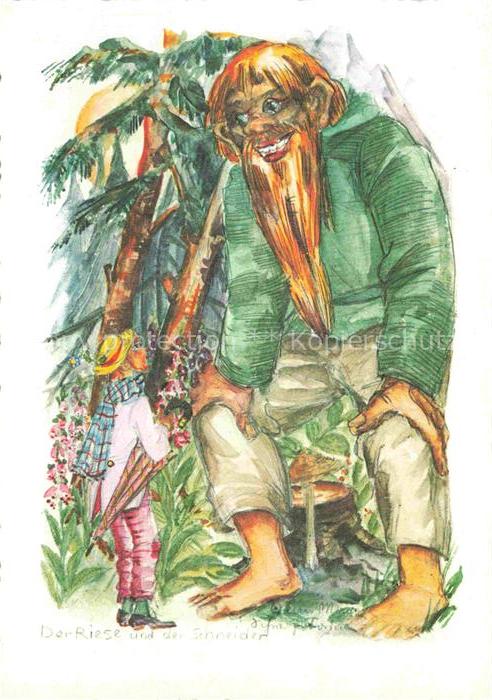 Maerchen Sagen Fairy Tale Conte-- Der Riese und der Schneider