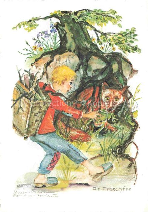 Maerchen Sagen Fairy Tale Conte-- Die Froschfee