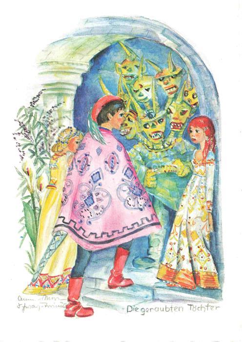 Maerchen Sagen Fairy Tale Conte-- Die geraubte Tochter