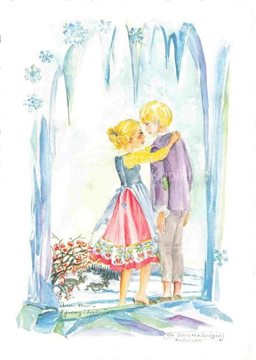 Maerchen Sagen Fairy Tale Conte-- Die Schneekoenigin