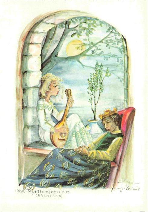Maerchen Sagen Fairy Tale Conte-- Das Myrthenfraulein