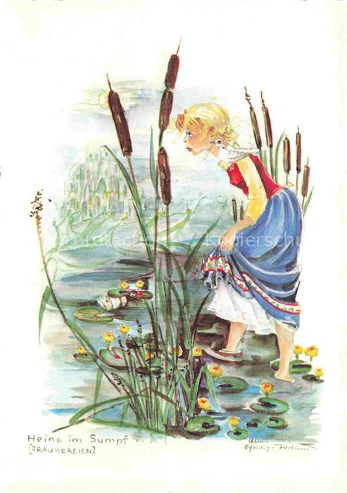 Maerchen Sagen Fairy Tale Conte-- Heine im Sumpf