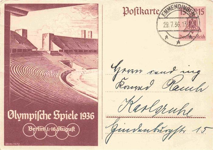 OLYMPIA   Olympic Games Berlin