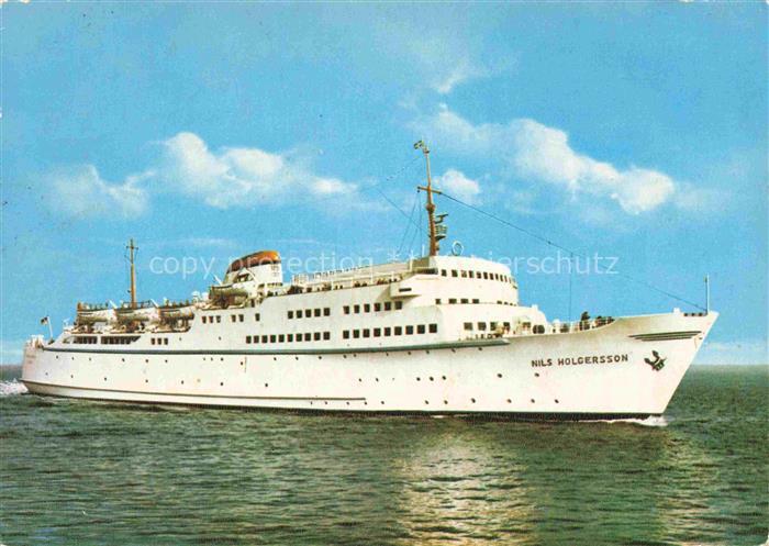 Dampfer Oceanliner MS Nils Holgersson Travemuende