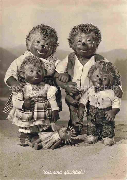 MECKI Nr. 30 Wir sind Gluecklich Familie Igel