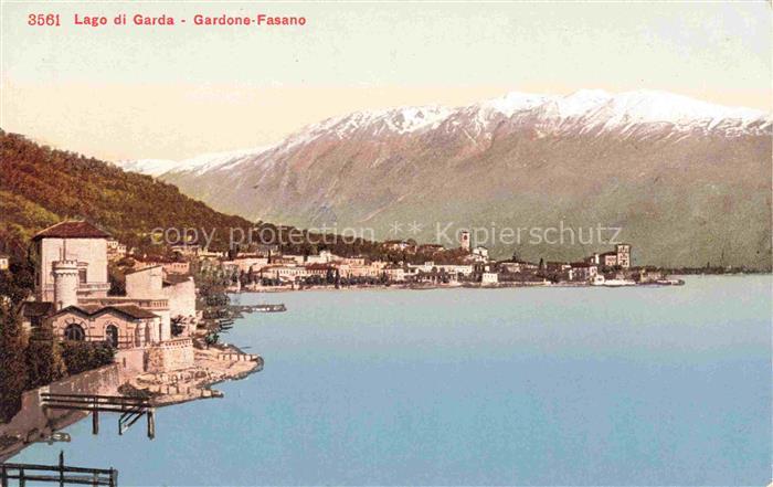 Gardone Riviera di Garda Fasano Lombardia IT Lago-di-Garda Seeufer Villa Ortscha