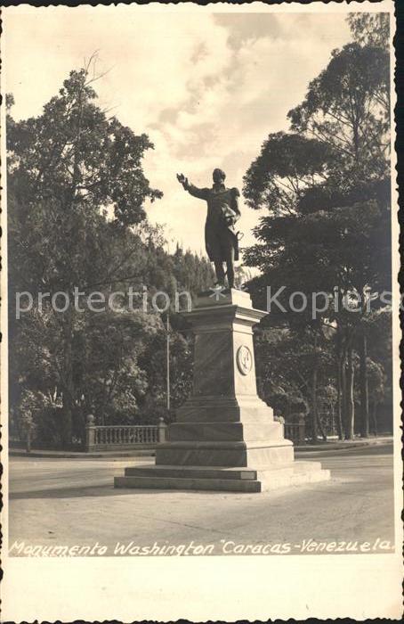 Caracas Monumento Washington Statue