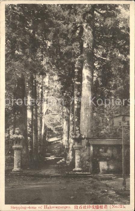 Japan Stepping stone of Hakonegongen