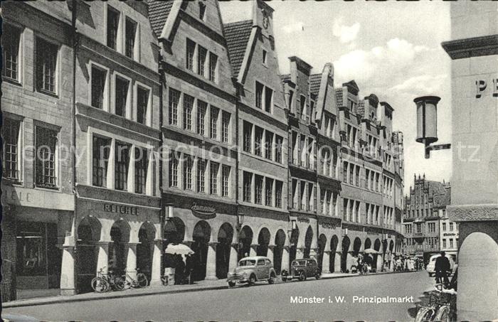 Muenster Westfalen Prinzipalmarkt