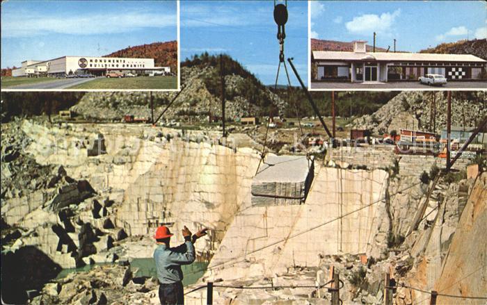 Barre Vermont Rock of Ages Granite Quarry