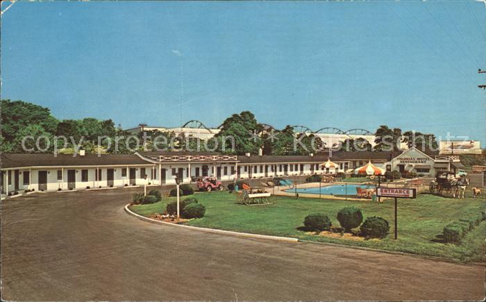 Hagerstown Maryland Colonial Motel Restaurant Swimming Pool
