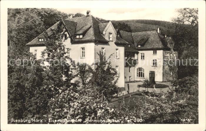 Ilsenburg Harz Eisenbahnheim Hermann Basse