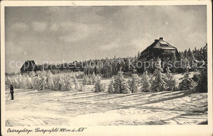 Georgenfeld Winterimpressionen Osterzgebirge
