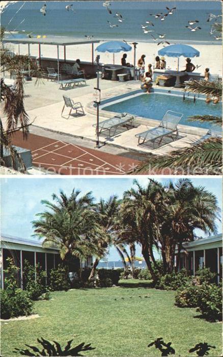 Saint Pete Beach Cadillac on the Gulf Motel Apartments Swimming Pool Beach