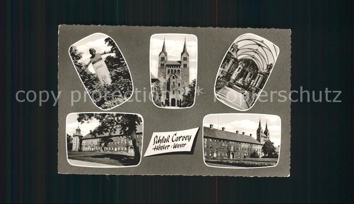 Corvey Schloss Denkmal Bueste