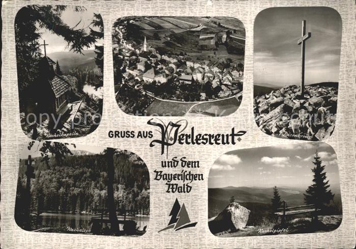 Perlesreut Rachelkapelle Lusenkreuz Rachelsee Rachelgipfel Bayerischer Wald