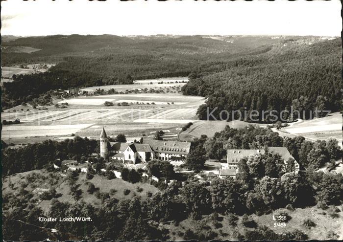 Lorch Wuerttemberg Kloster Fliegeraufnahme