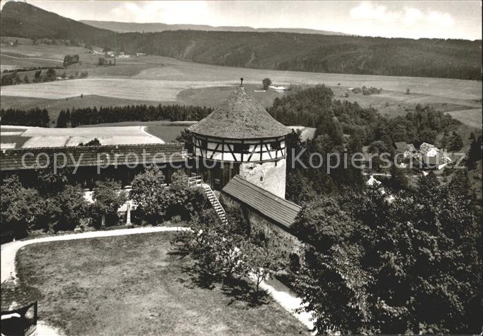 Hohenberg Eger Burg Fuerstenbau Wehrgang Felsenturm Egerland