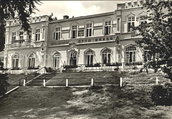 Plau See FDGB Erholungsheim Otto Brass