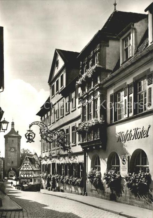 Rothenburg Tauber Hotel Goldener Hirsch Die Blaue Terrasse Tor