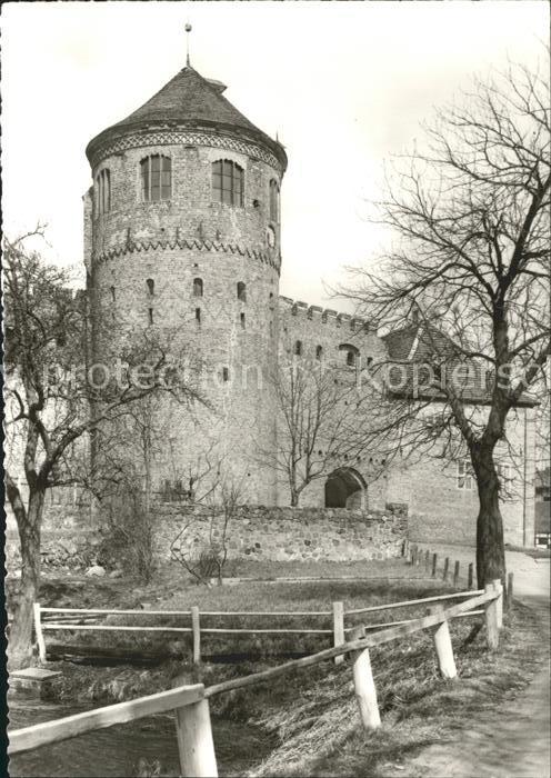 Neustadt-Glewe Altes Schloss Bergfried Tor 15. Jhdt.