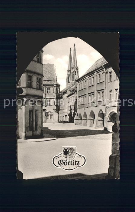 Goerlitz Sachsen Untermarkt Wappen