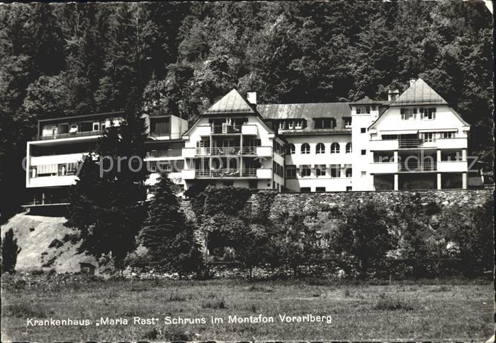 Schruns Vorarlberg Krankenhaus Maria Rast