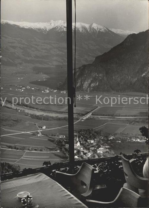 Wiesing Tirol Rasthaus Kanzelkehre Achenseestrasse Alpenpanorama