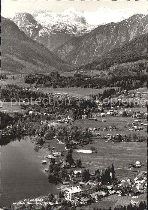 Alt Aussee mit Hohem Dachstein Alpenpanorama