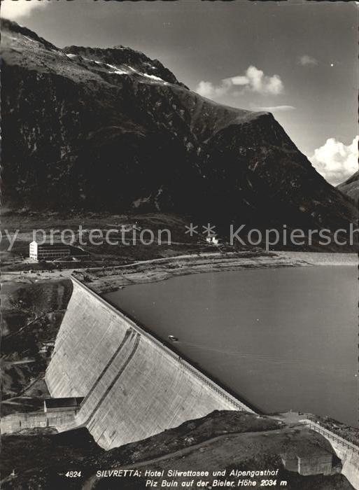 Partenen Vorarlberg Hotel Silvrettasee Alpengasthof Piz Buin Bieler Hoehe Stause