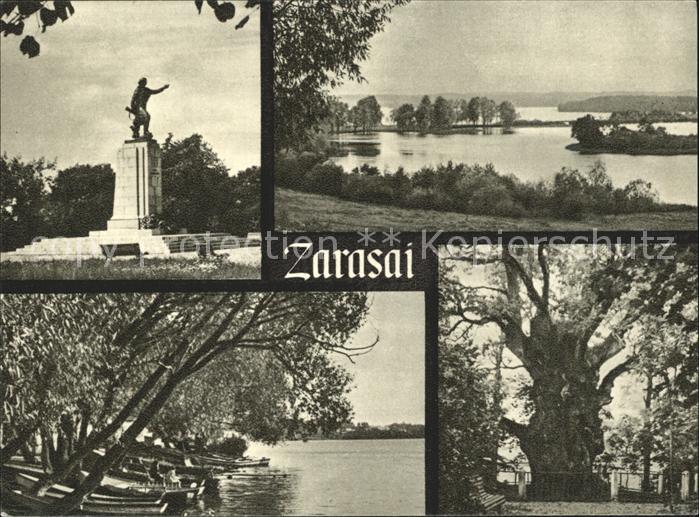 Zarasai Maryte Melnikaite Denkmal Zarasassee Eiche in Stelmuze