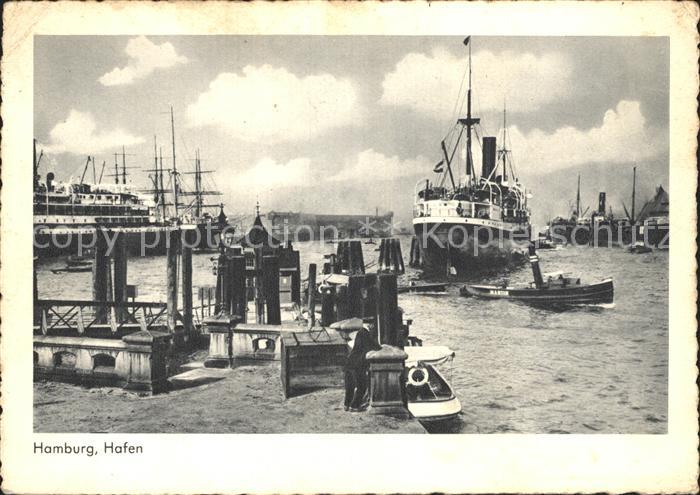 HAMBURG  CITY Hafen Schlepper Dampfer