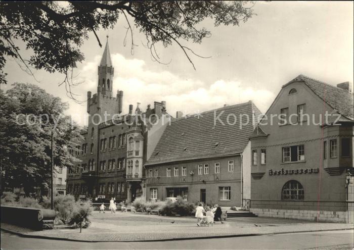 Bitterfeld Sachsen-Anhalt Marktplatz Kreismuseum