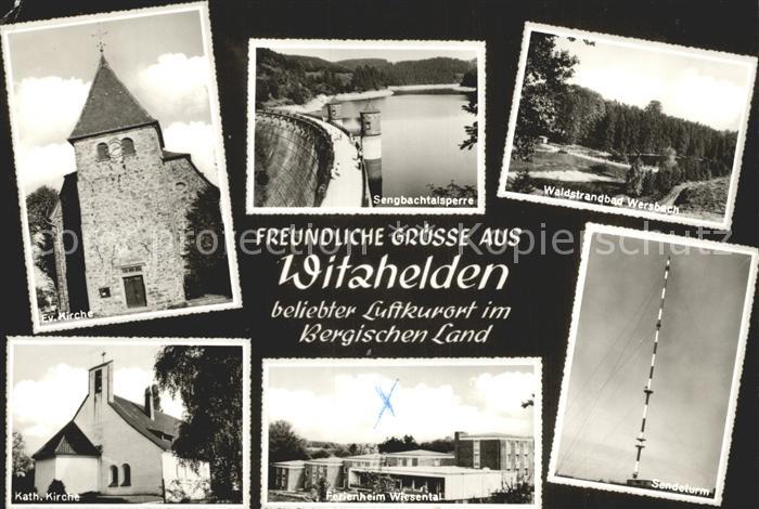 Witzhelden Kirche Senbachtalsperre Waldstrandbad Sendeturm Ferienheim