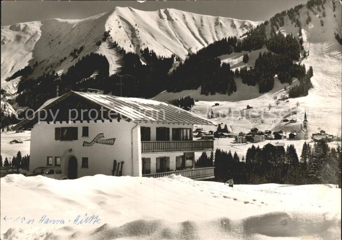 Egg Riezlern Fremdenheim Weissert Winterpanorama