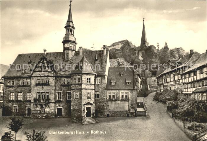 Blankenburg Harz Rathaus