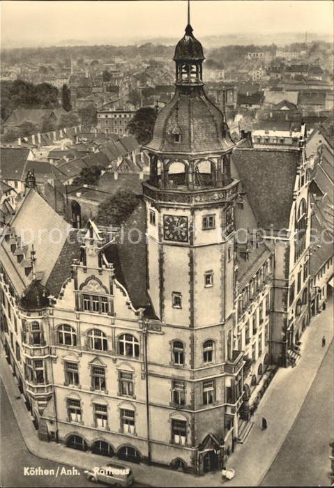 Koethen Anhalt Rathaus