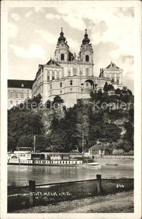 Melk Donau Stift Benediktinerkloster Donaudampfer