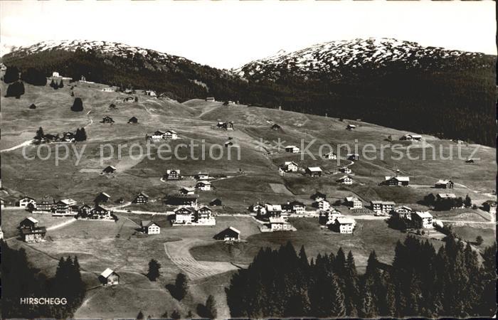 Hirschegg Kleinwalsertal Vorarlberg Panorama