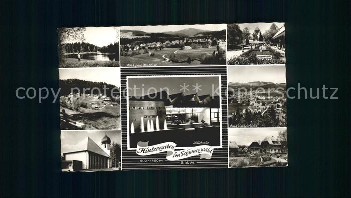 Hinterzarten Breisgau-Hochschwarzwald BW Feldsee Hochfirst Panorama Schaufelsen