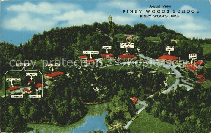Piney Woods School Air view