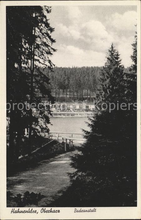 Hahnenklee-Bockswiese Harz Badeanstalt