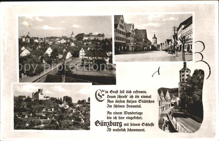 Guenzburg Stadtansichten Schloss