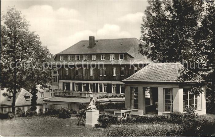 Baerenfels Erzgebirge FDGB Ferienheim