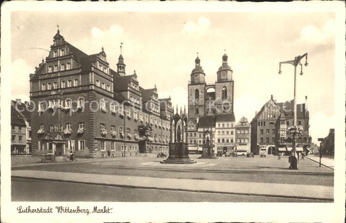 Wittenberg Lutherstadt Markt Kirche