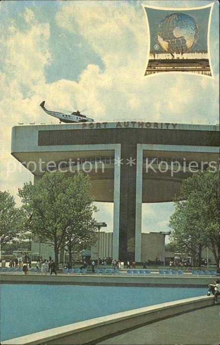 New York City Worlds Fair 64 Heliport and Exhibit Building